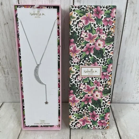 isabella m Jewelry Isabella M Boston 925 Sterling Silver Moon